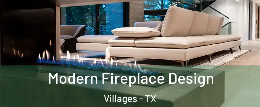 Modern Fireplace Design Villages - TX
