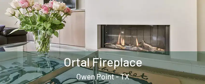 Ortal Fireplace Owen Point - TX