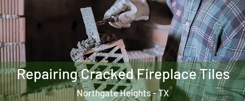 Repairing Cracked Fireplace Tiles Northgate Heights - TX