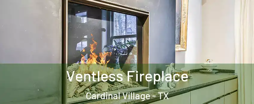 Ventless Fireplace Cardinal Village - TX