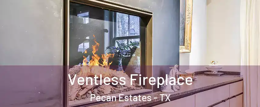 Ventless Fireplace Pecan Estates - TX