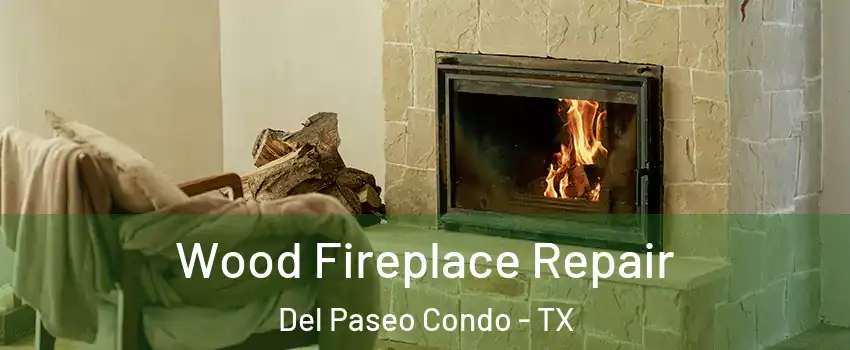 Wood Fireplace Repair Del Paseo Condo - TX